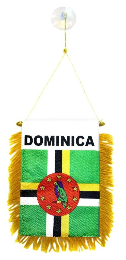 Dominica Mini Banner - Flags Importer