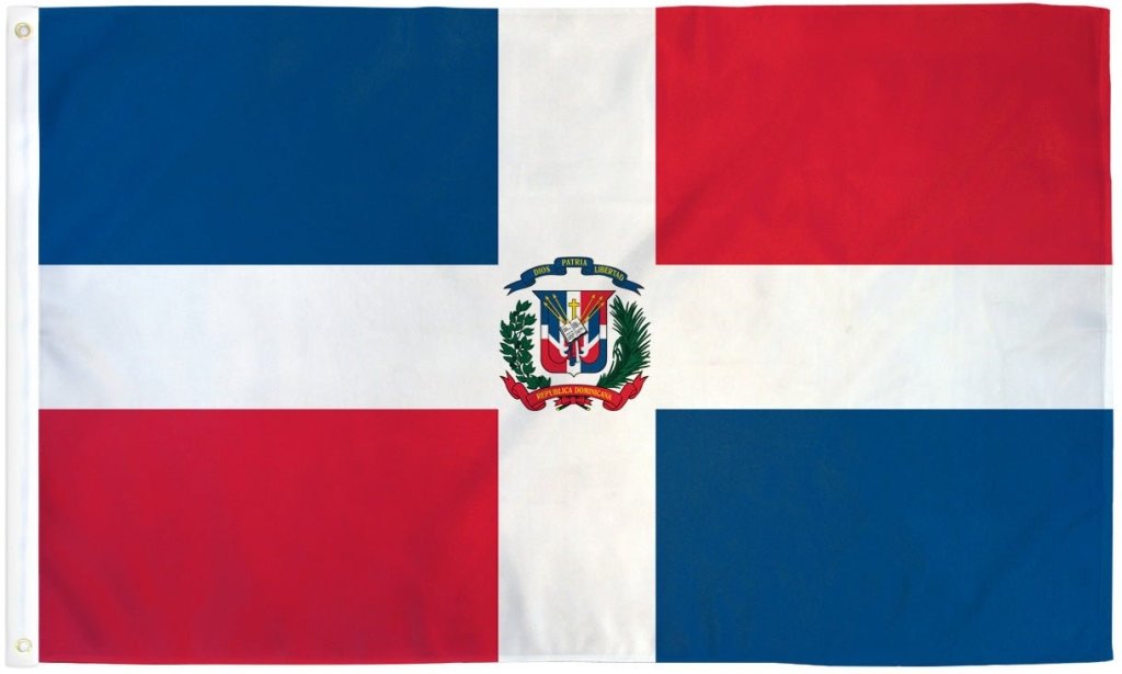 Dominican Republic Flag 2x3ft Poly - Flags Importer