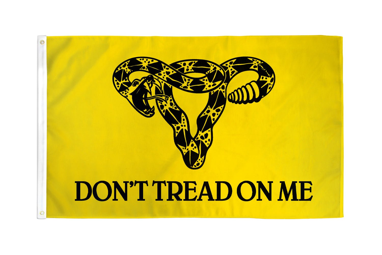 Don't Tread on Me Gadsden (Women's Rights) Flag 3x5ft Poly - Flags Importer