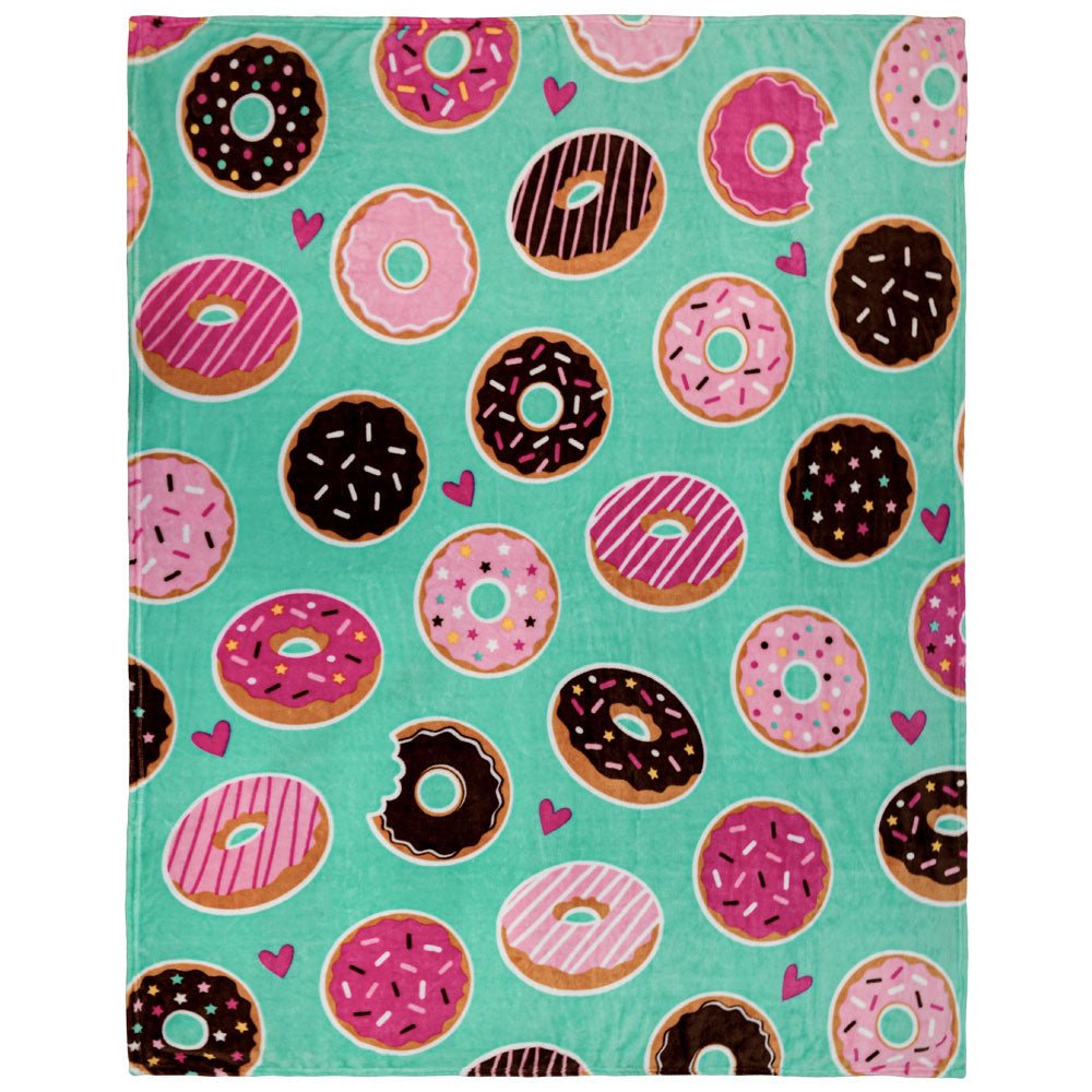 Donut Daydreams Soft Plush 50x60in Blanket - Flags Importer