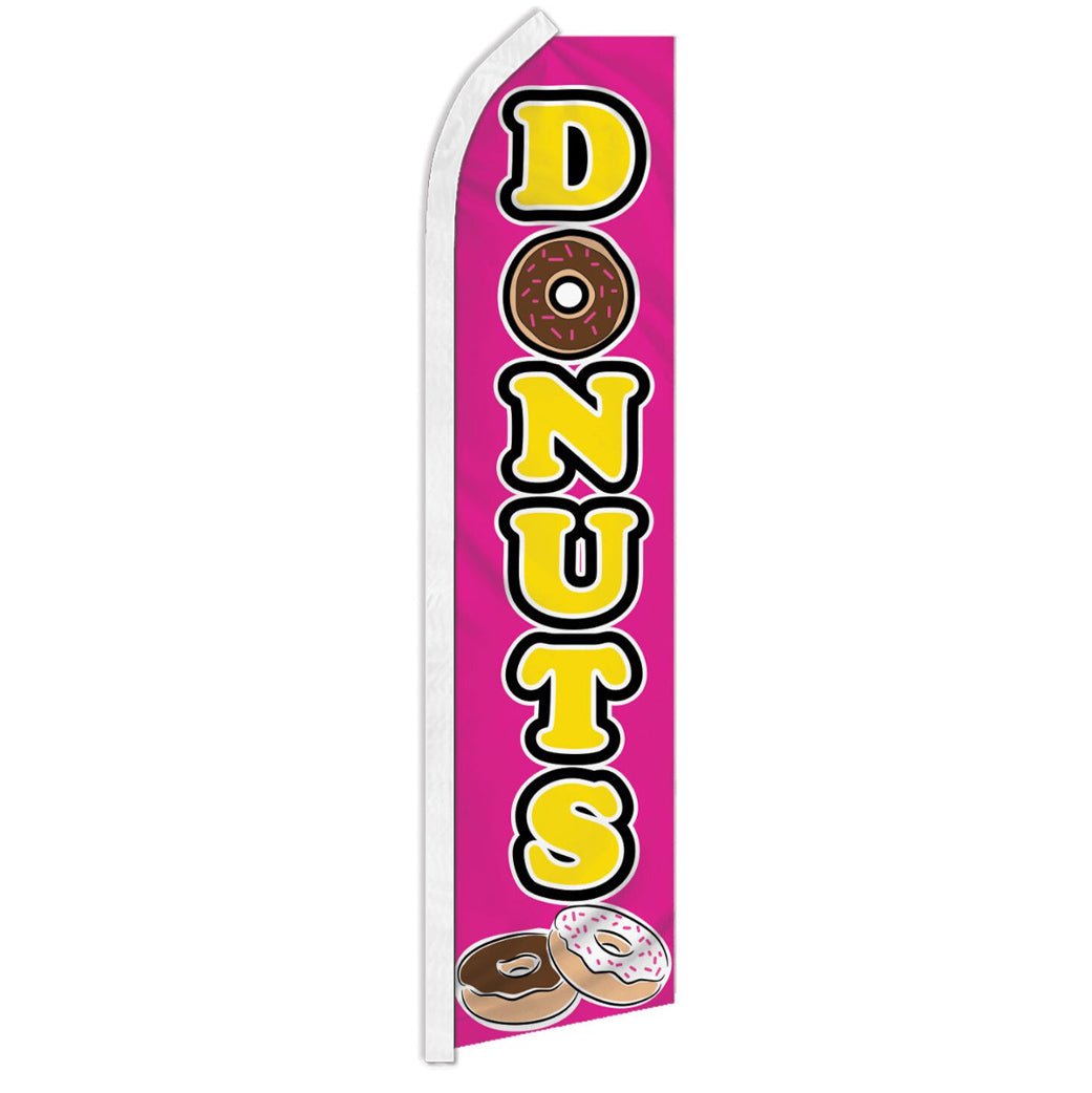 Donuts (Pink) Super Flag - Flags Importer