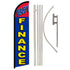 Easy Finance Windless Banner Flag & Pole Kit - Flags Importer