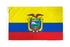 Ecuador Flag 2x3ft Poly - Flags Importer