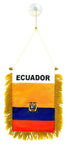 Ecuador Mini Banner - Flags Importer