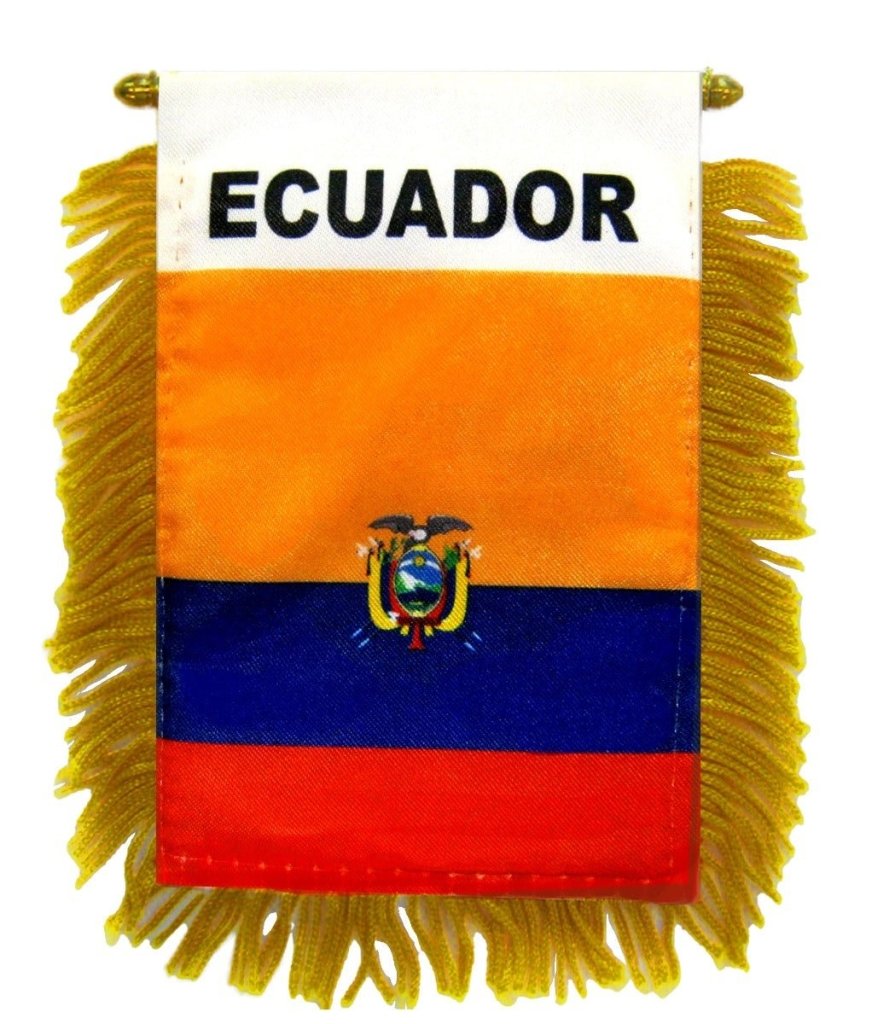 Ecuador Mini Banner - Flags Importer