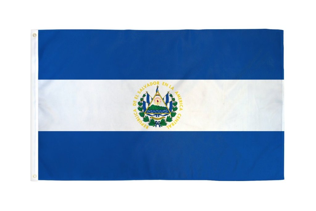 El Salvador 3x5ft DuraFlag - Flags Importer