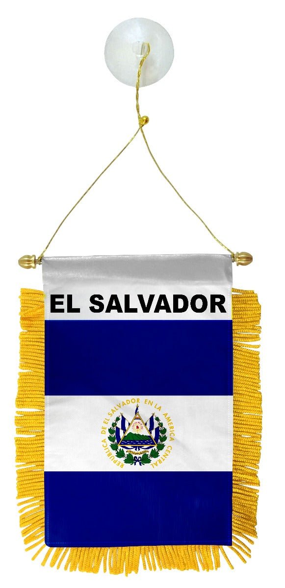 El Salvador Mini Banner - Flags Importer