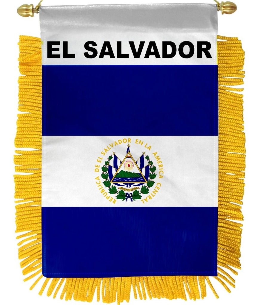 El Salvador Mini Banner - Flags Importer