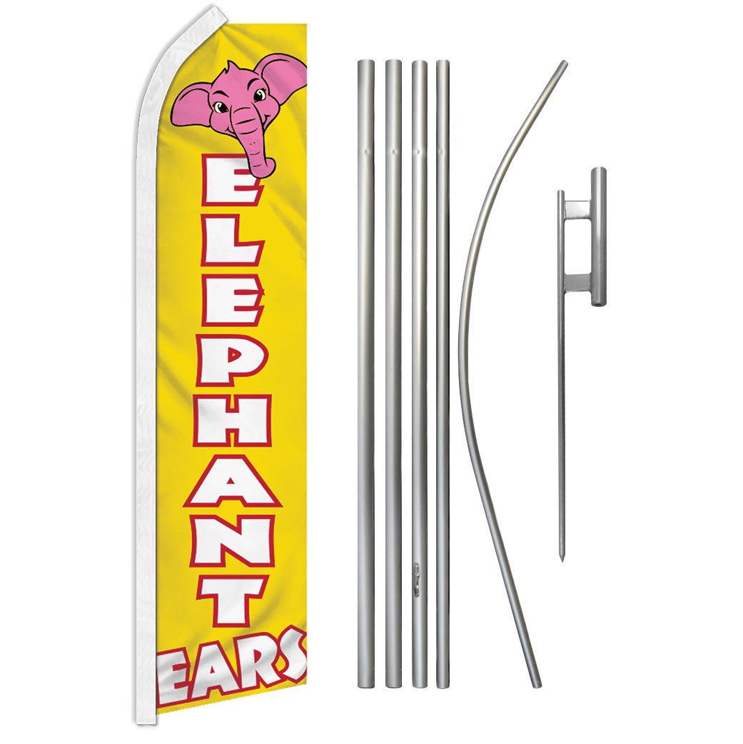 Elephant Ears Super Flag & Pole Kit - Flags Importer