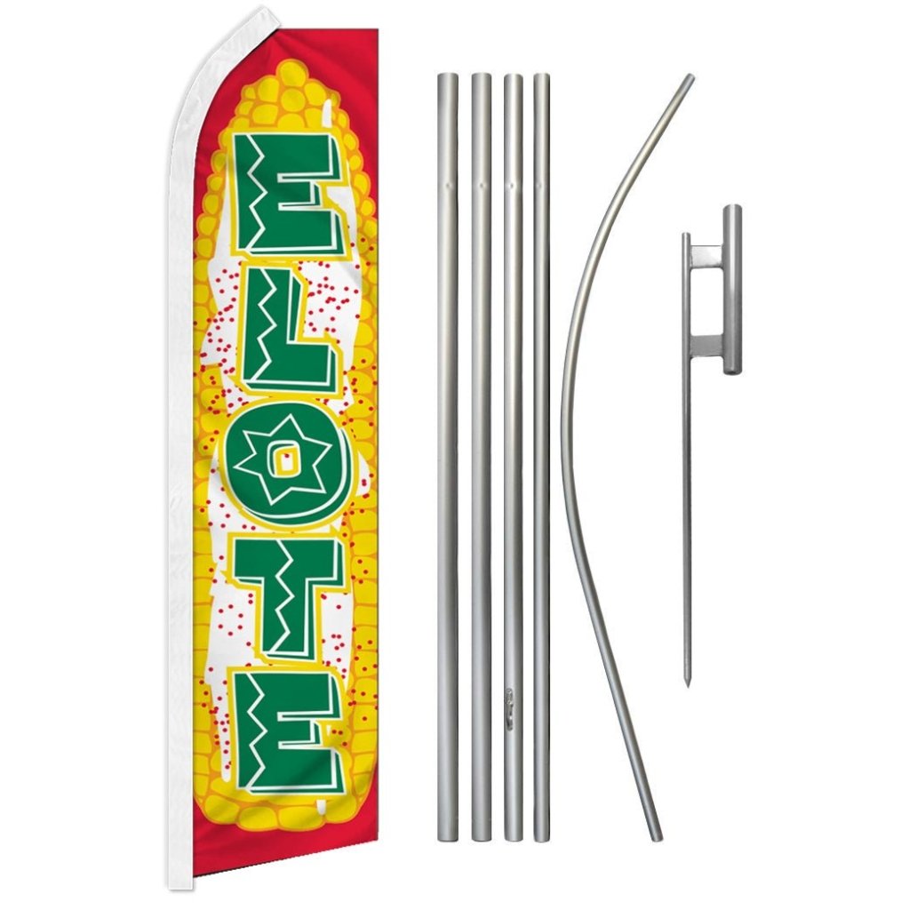 Elote Super Flag & Pole Kit - Flags Importer