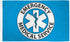 Emergency Medical Service Flag 3x5ft Poly - Flags Importer