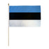 Estonia 12x18in Stick Flag - Flags Importer