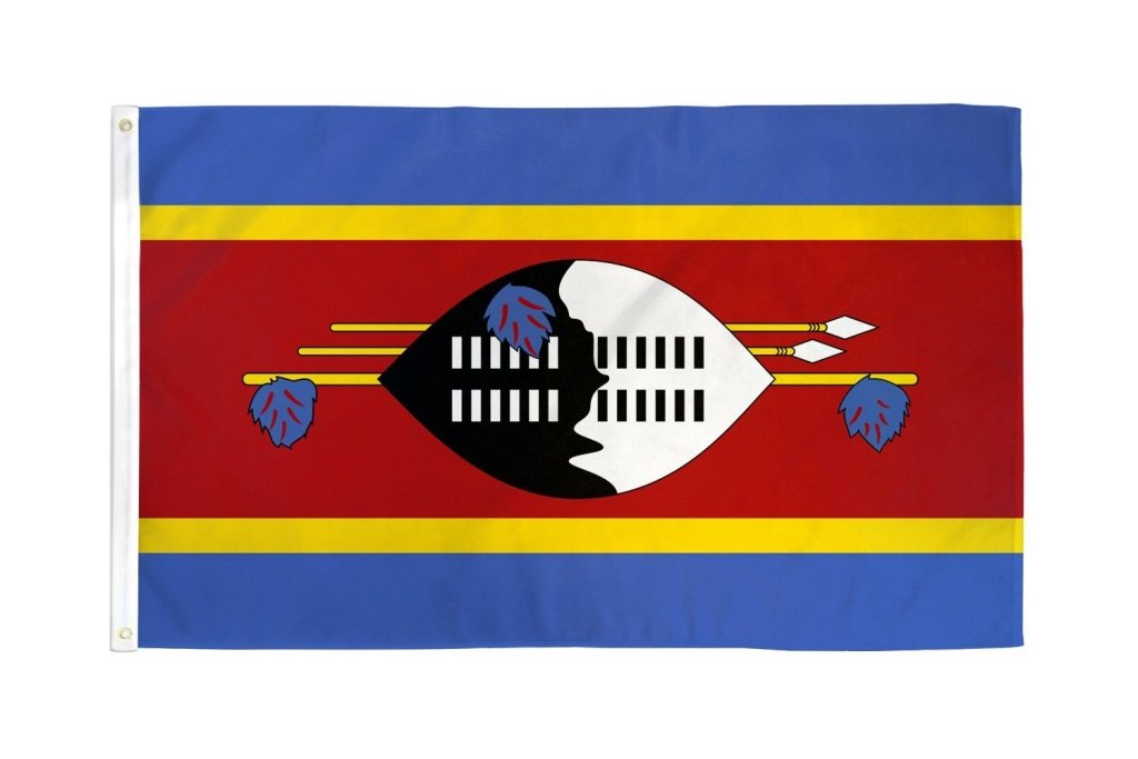 Eswatini (Swaziland) Flag 2x3ft Poly - Flags Importer