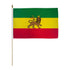 Ethiopia (Lion) 12x18in Stick Flag - Flags Importer