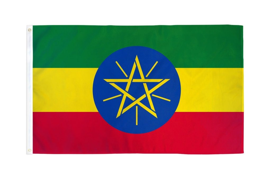 Ethiopia (Star) 3x5ft DuraFlag - Flags Importer