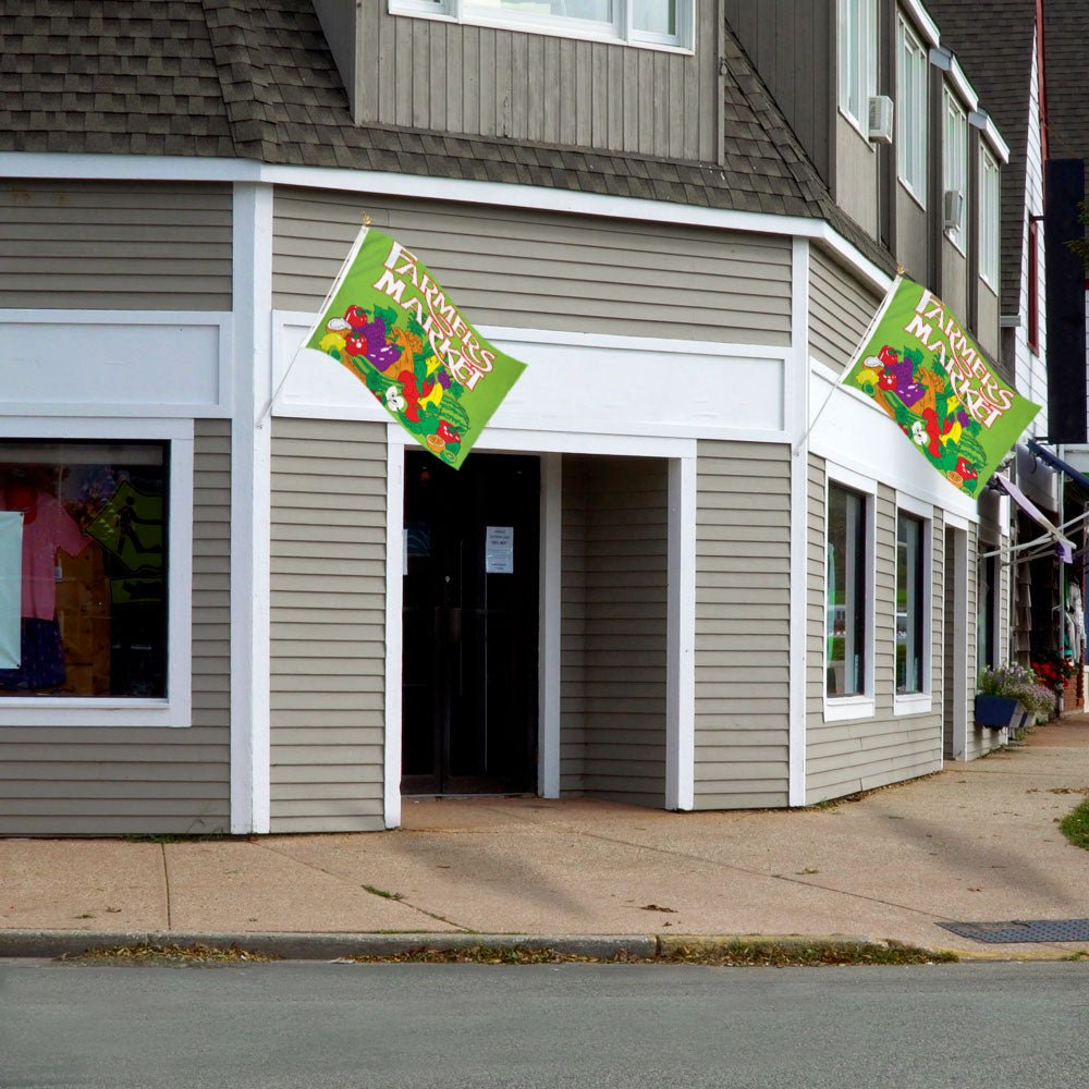 Farmer's Market Flag 3x5ft Poly - Flags Importer