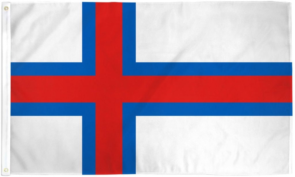 Faroe Island Flag 3x5ft Poly - Flags Importer