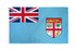 Fiji Flag 2x3ft Poly - Flags Importer