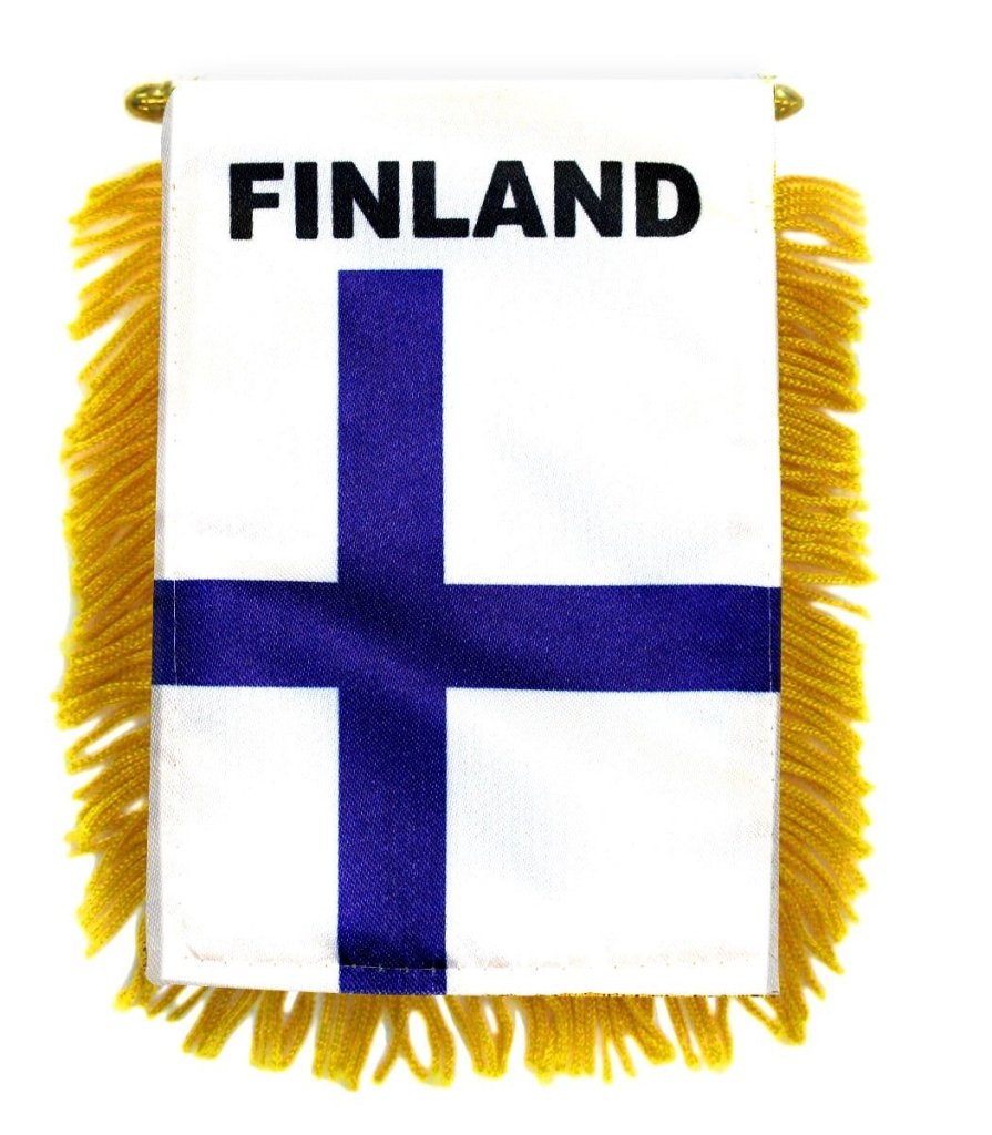 Finland Mini Banner - Flags Importer