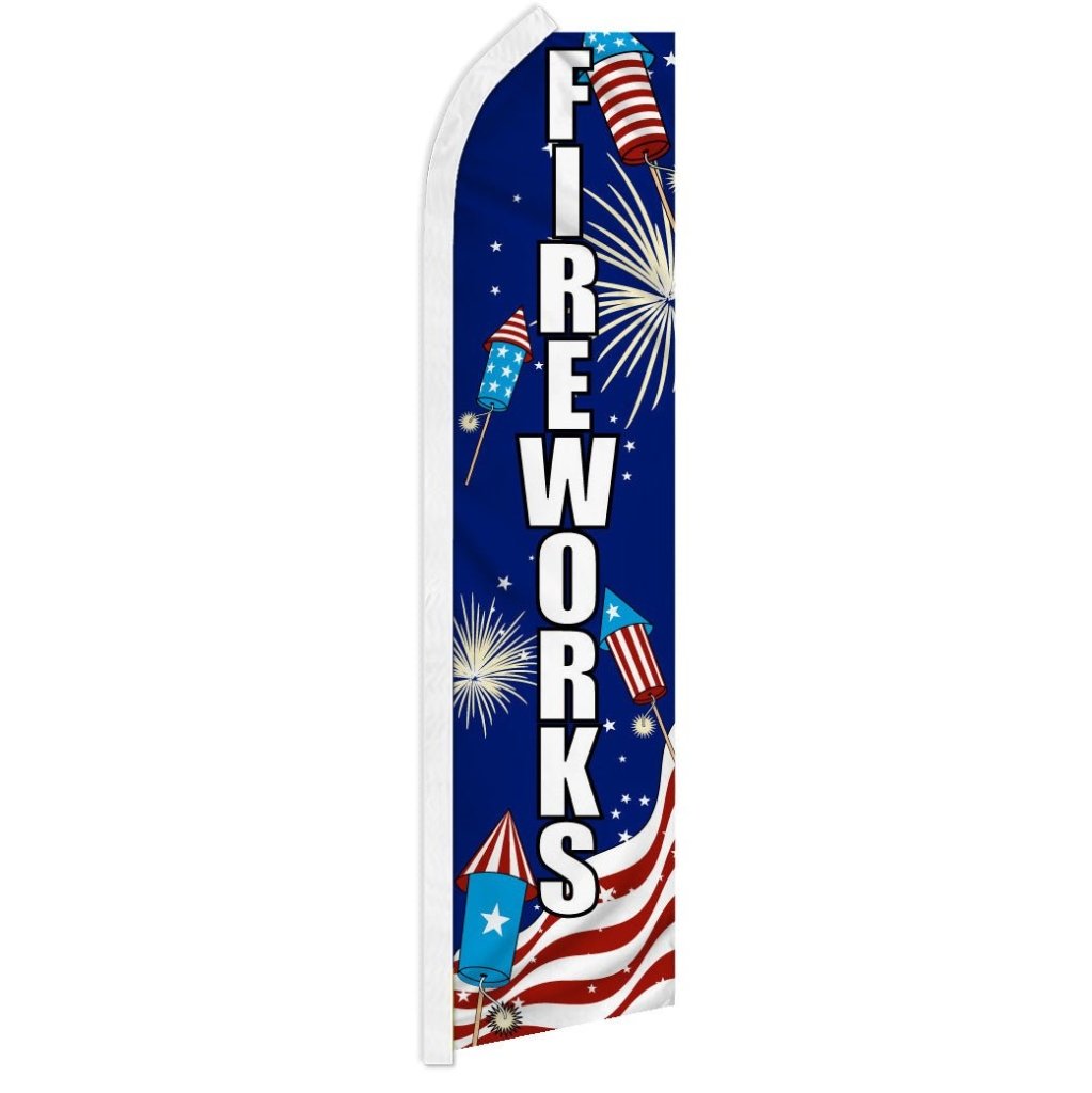 Fireworks (USA) Super Flag - Flags Importer