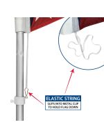 First Aid Station Super Flag & Pole Kit - Flags Importer