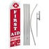 First Aid Station Super Flag & Pole Kit - Flags Importer