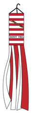 First Navy Jack Super Shiny Poly 5ft Windsock - Flags Importer