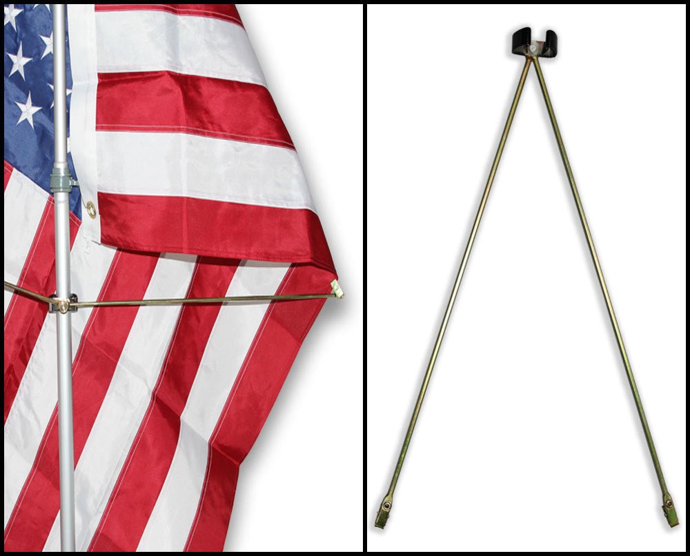 Flag Spreaders for Indoor Flag Pole Display - Flags Importer