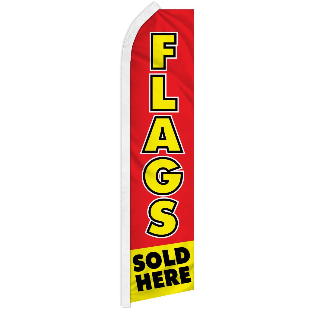 Flags Sold Here Super Flag - Flags Importer