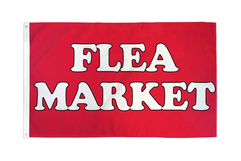 Flea Market Flag 3x5ft Poly - Flags Importer