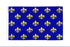 Fleur De Lis (Blue Multi) Flag 3x5ft Poly - Flags Importer