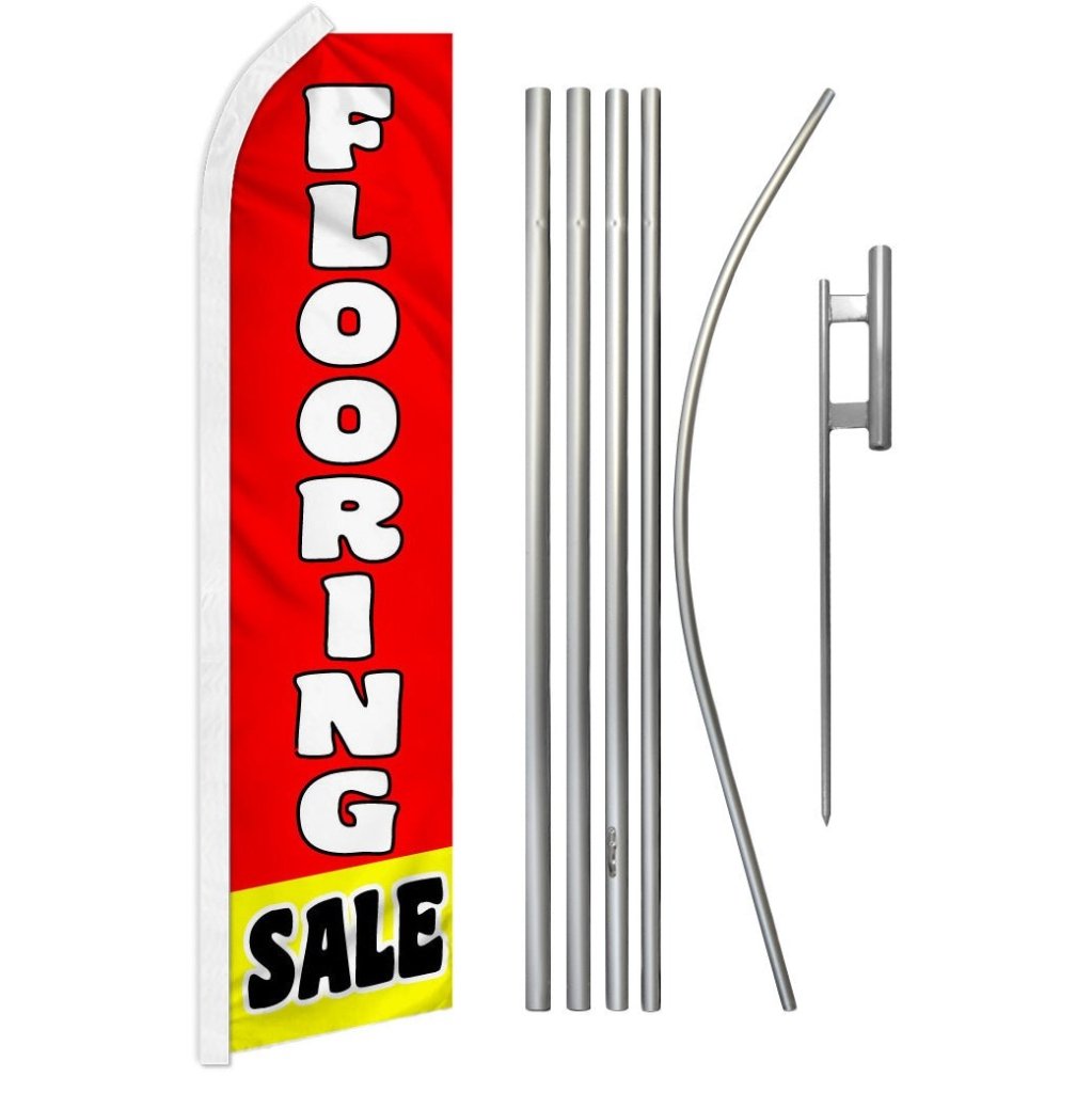 Flooring Sale Super Flag & Pole Kit - Flags Importer