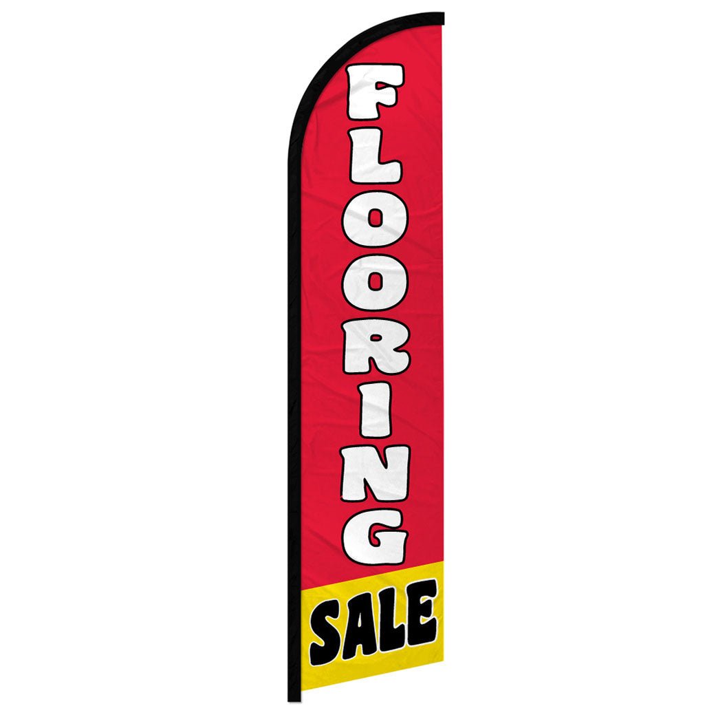 Flooring Sale Windless Banner Flag - Flags Importer