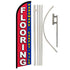 Flooring Windless Banner Flag & Pole Kit - Flags Importer