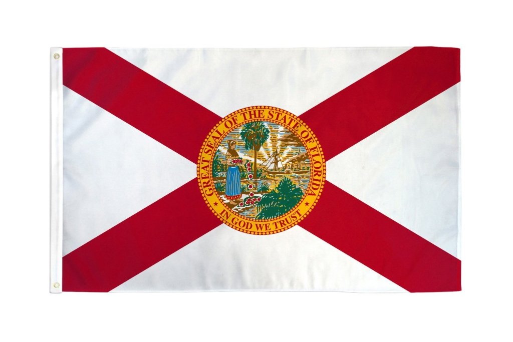 Florida Flag 2x3ft Poly - Flags Importer