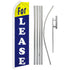 For Lease Super Flag & Pole Kit - Flags Importer