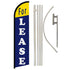 For Lease Windless Banner Flag & Pole Kit - Flags Importer