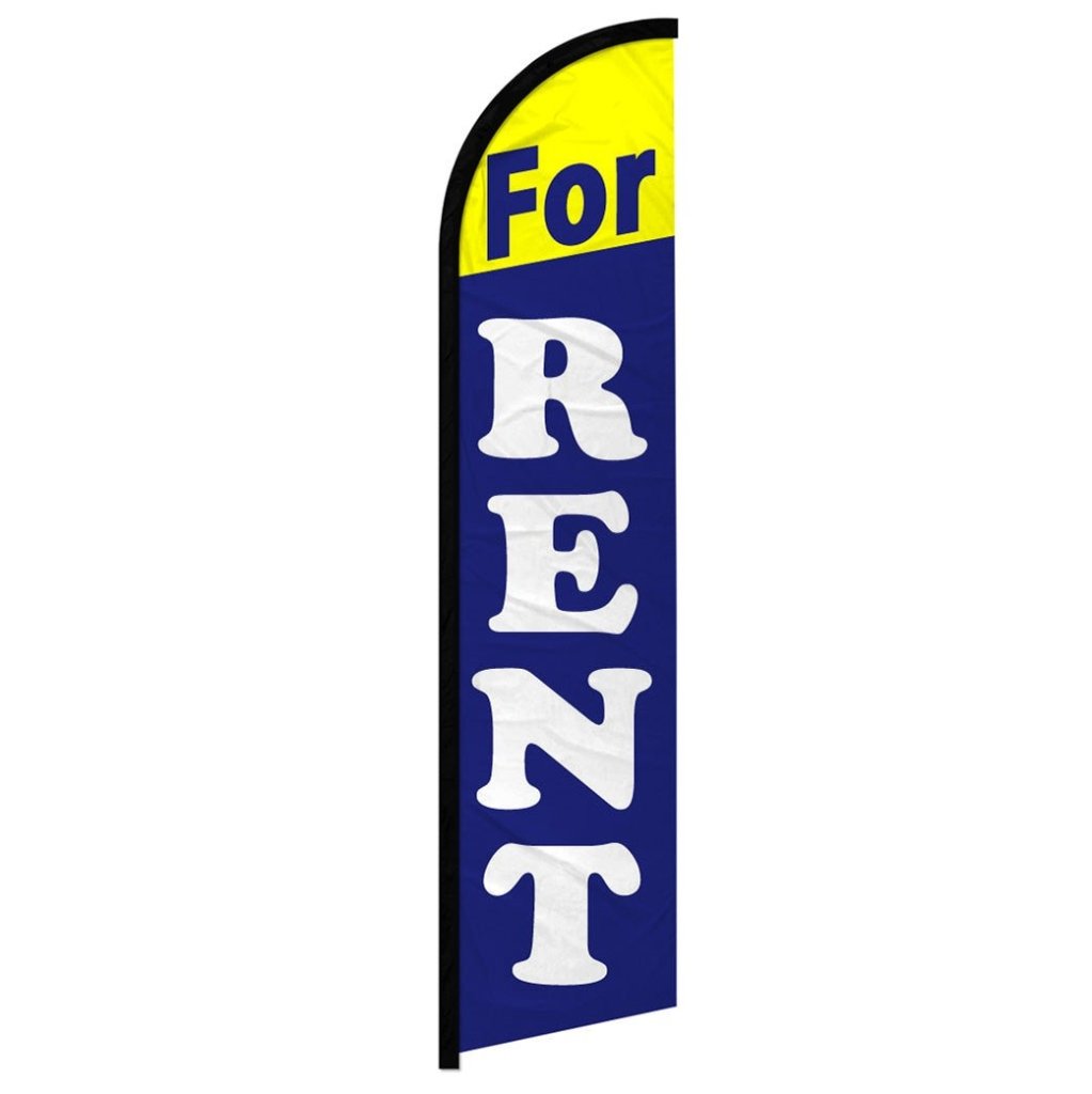 For Rent Windless Banner Flag - Flags Importer