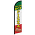 Fresh Hot Pizza Windless Banner Flag - Flags Importer