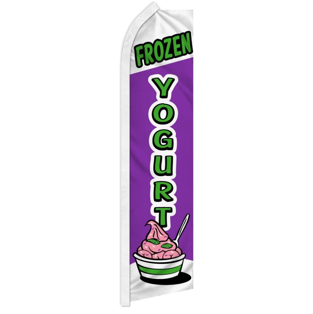 Frozen Yogurt Super Flag - Flags Importer