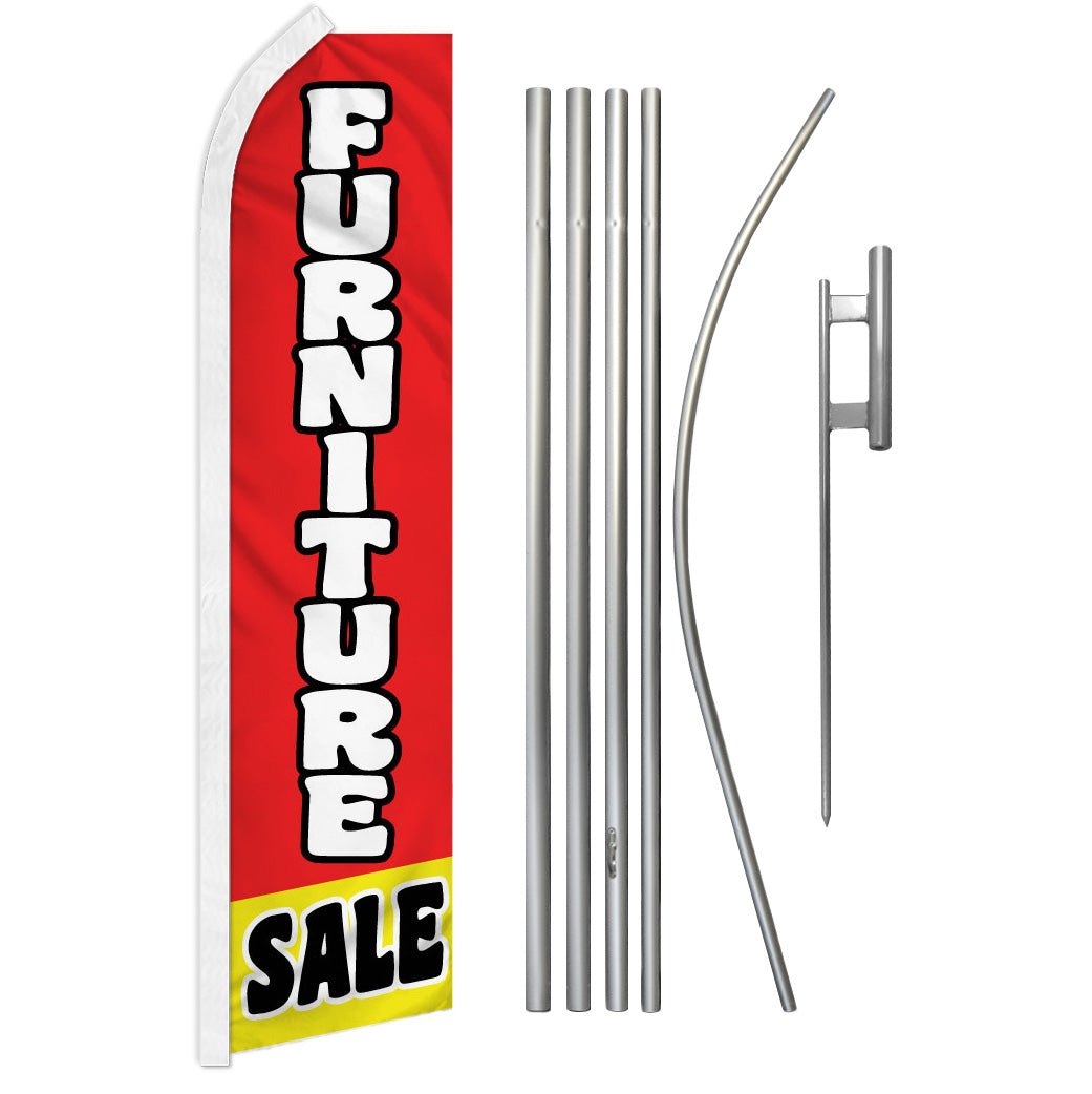 Furniture Sale Super Flag & Pole Kit - Flags Importer