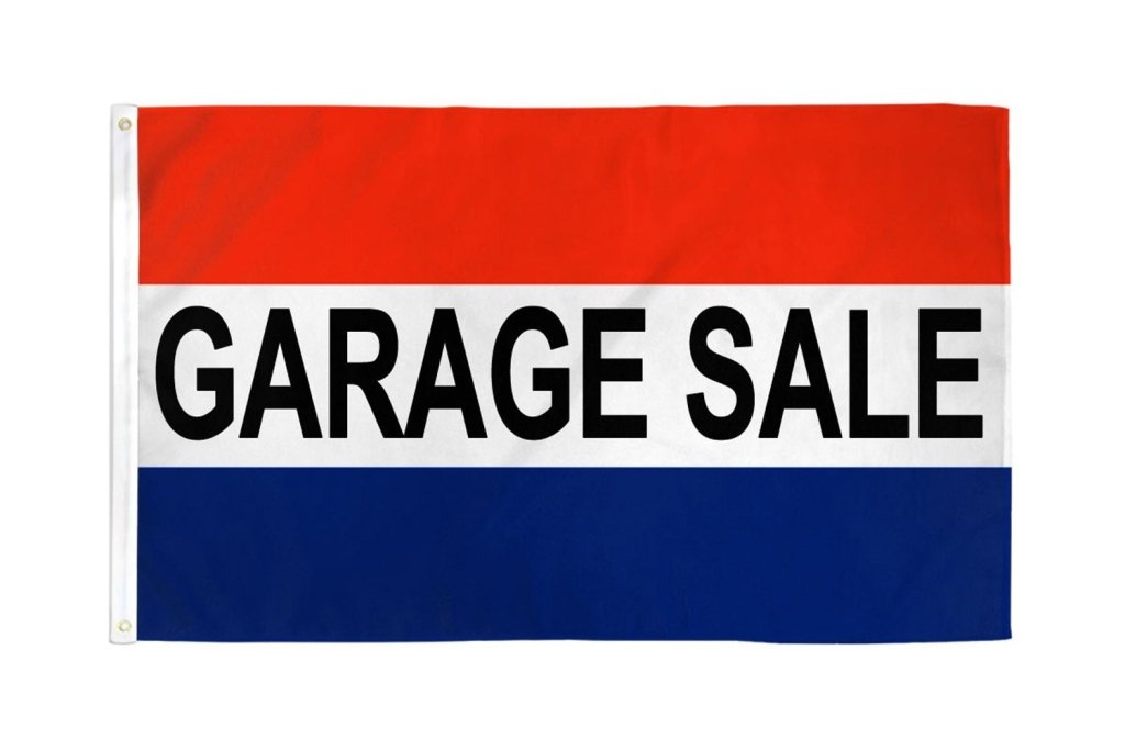 Garage Sale Flag 3x5ft Poly - Flags Importer