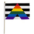 Gay Straight Alliance 12x18in Stick Flag - Flags Importer