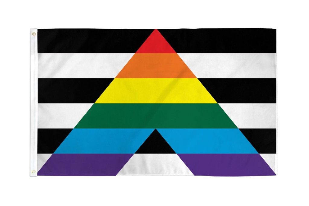 Gay Straight Alliance Flag 2x3ft Poly - Flags Importer