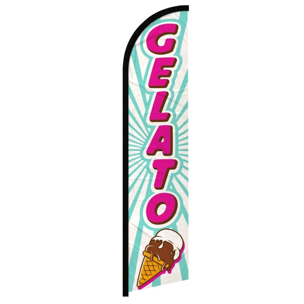 Gelato Windless Banner Flag - Flags Importer