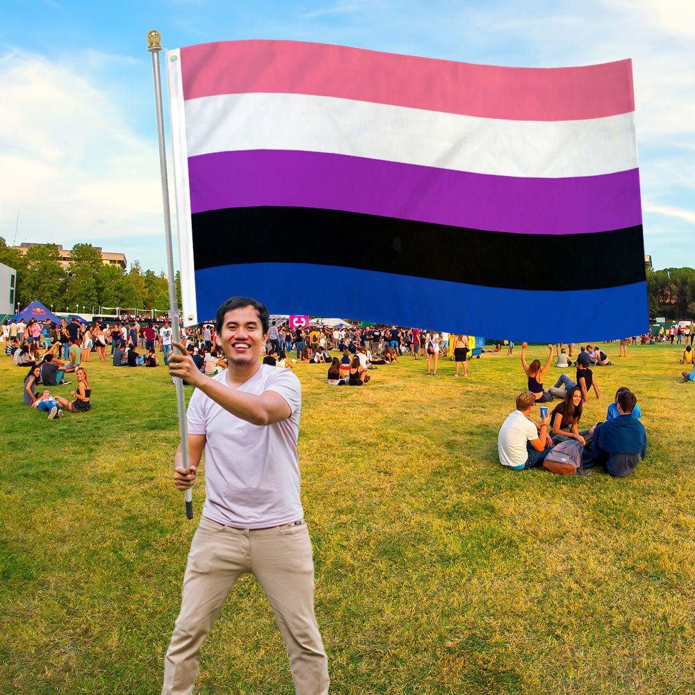 Genderfluid Flag 3x5ft Poly - Flags Importer