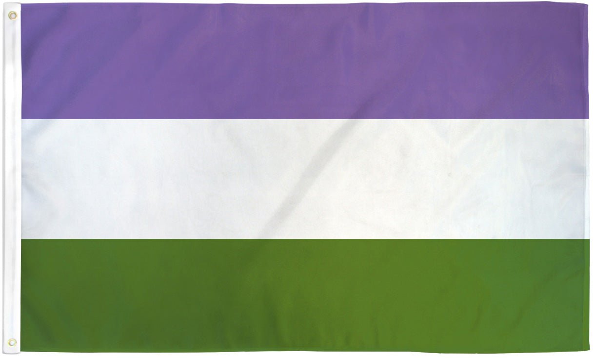 Genderqueer Flag 3x5ft Poly - Flags Importer