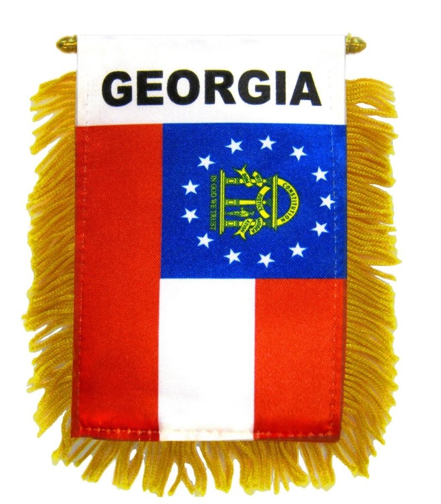 Georgia (State) Mini Banner - Flags Importer