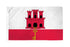 Gibraltar Flag 3x5ft Poly - Flags Importer