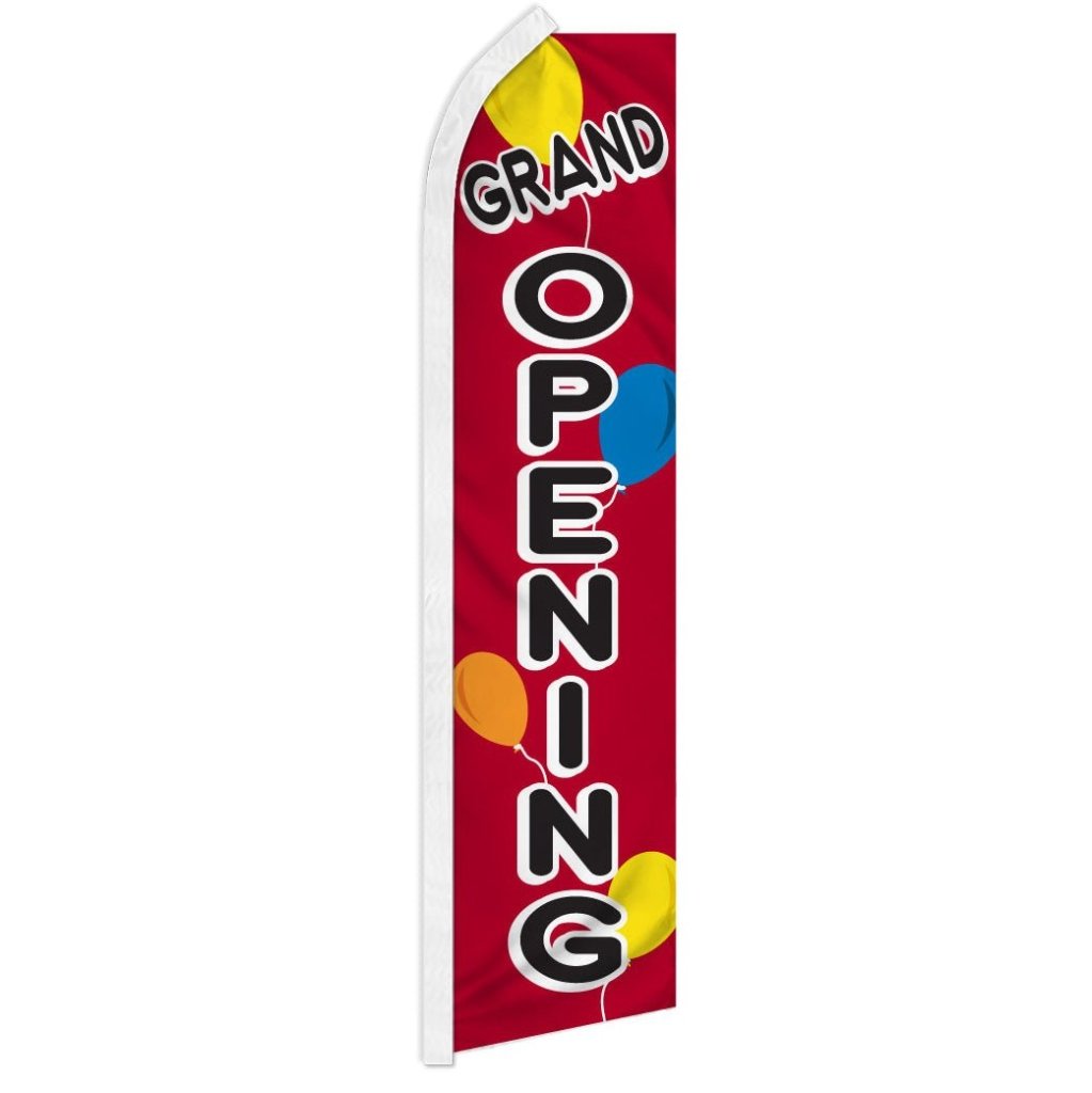 Grand Opening (Balloons) Super Flag - Flags Importer